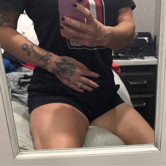 Well Worn Black Women's Athletic Shorts - Picture 6 of 6